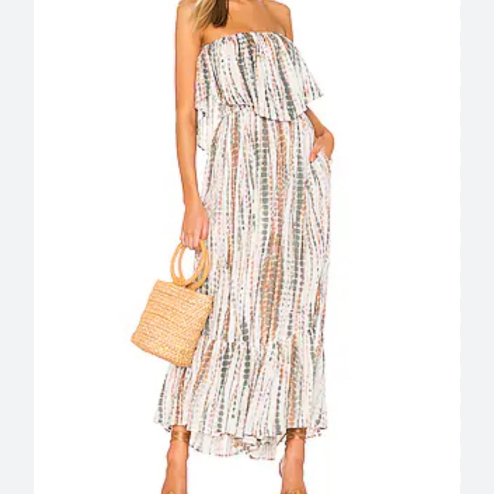 Free People Summer Vibes Tube Jumpsuit